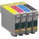 Pack Tinta 4 colores Epson T0715 Compatible