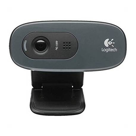 Logitech C270 WebCam HD 720p 3Mpx USB Negra