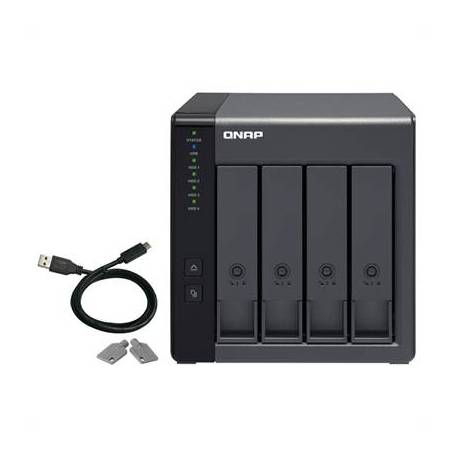 QNAP TR-004 Raid Expansion 4XHDD-Bay 1xUSB-C 3.2