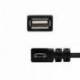 Nanocable Cable USB 2.0 OTG Tipo Micro B/M-A/H15cm