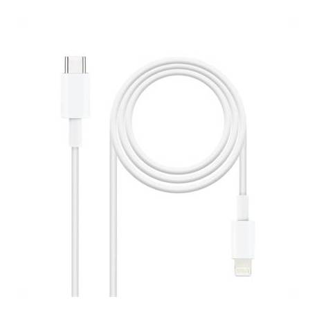 Nanocable Cable Lightning a USB-C 1 metro