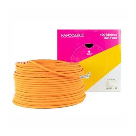 Nanocable Cable Red CAT7 CPR LSZH AWG23 100M
