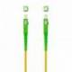 Nanocable Cable fibra SC/APC LSZH Amarillo 5m