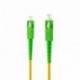 Nanocable Cable fibra SC/APC LSZH Amarillo 10m