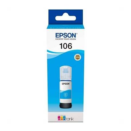 Epson Botella Tinta Ecotank 106 Cyan