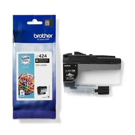 Brother Cartucho LC424BK Negro