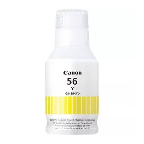 Canon Botella Tinta GI-56Y Amarillo