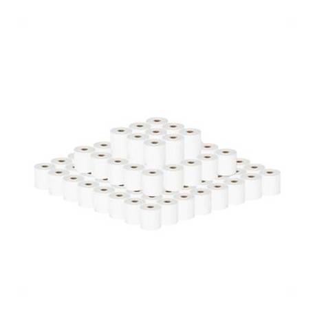 Pack 100 rollos papel térmico sin BPA 57X57mm