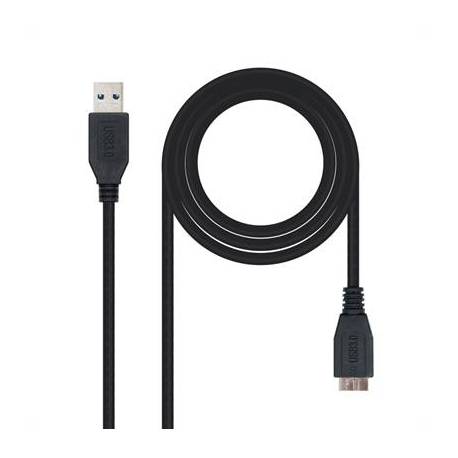 Nanocable Cable USB 3.0 Tipo A/macho-MicroUsb/B 2m