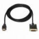 Nanocable Cable DVI/HDMI DVI18+1/M-HDMI A/M,1.8 M