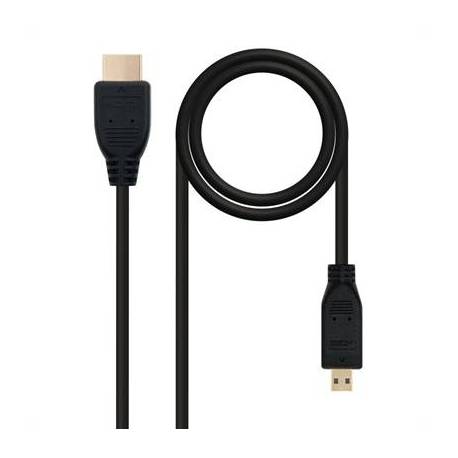 Nanocable Cable Micro HDMI 1.4 A/M-D/M 0.8 M