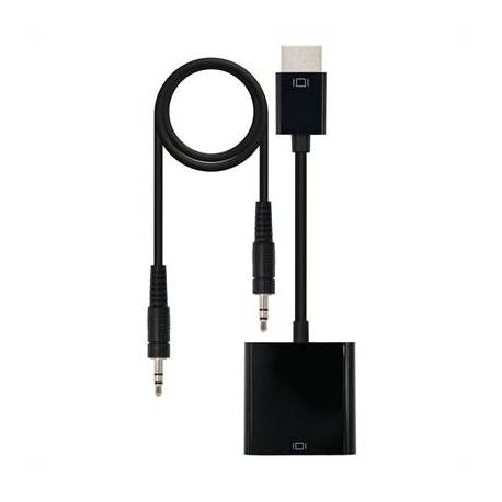 Nanocable Conversor HDMI/SVGA+AUDIO HDMI/M-SVGA/H