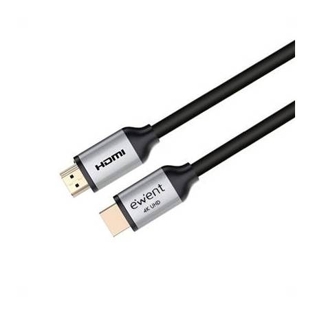 Ewent Cable HDMI 2.0 4K, Ethernet 3m