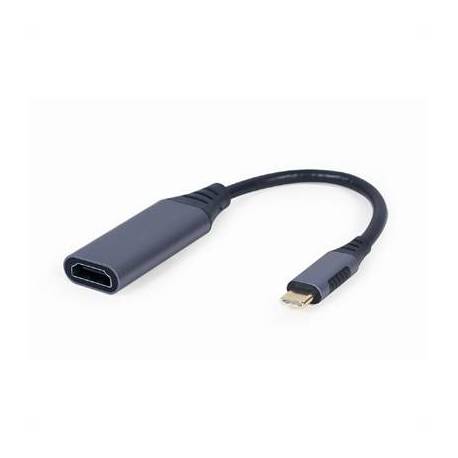 Gembird Adaptador USB Type-C a HDMI Gris