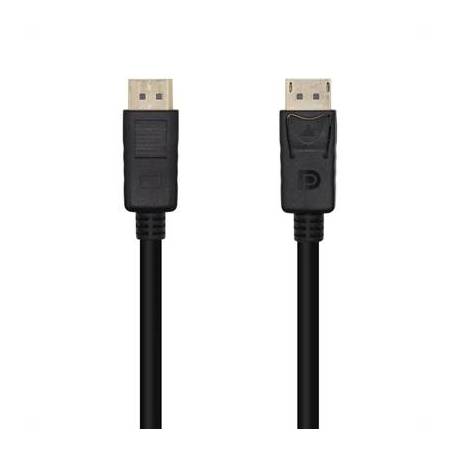Aisens Cable DP V1.2 4K 60hz DP/M-DP/M negro 2.0m