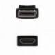 Nanocable Cable Conversor DP a HDMI Negro 10m