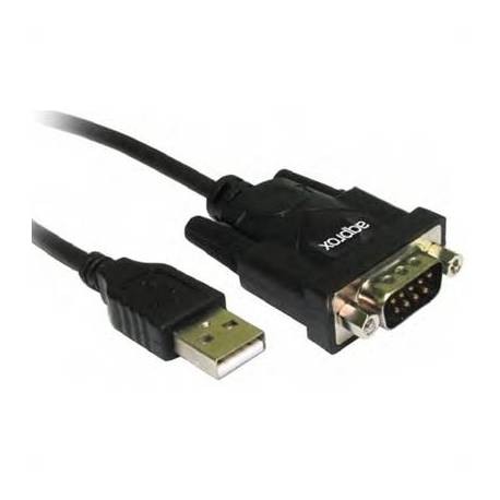 approx APPC27 Adaptador USB A SERIE DB9M 0,75 M.