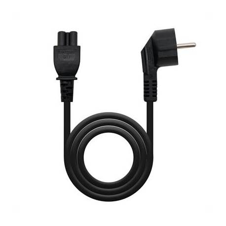 Nanocable Cable Alim. trébol, CEE7 /M-C5/H, 1.5m