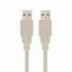 Nanocable Cable USB 2.0, Tipo A/M-A/M, 2.0 m