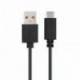 Nanocable Cable USB 2.0 3A Tipo USB-C/M-A/M 0.5 M