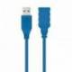 Nanocable Cable USB 3.0, A/M-A/H, Azul, 1 m
