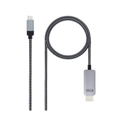 Nanocable Cable Conversor USB-C/M a HDMI/M 3 M