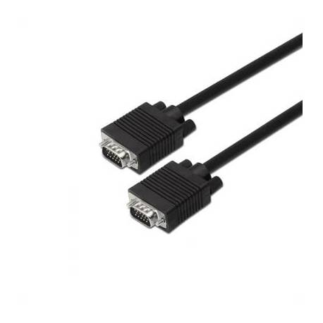 Aisens Cable SVGA HDB15/M-HDB 15/M negro 1.8m