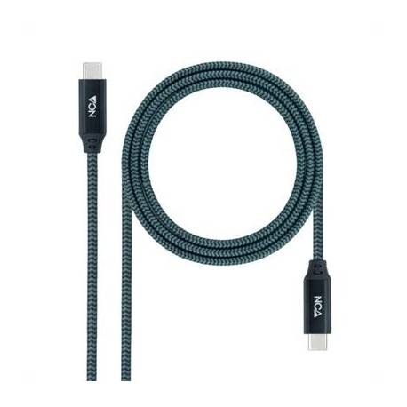 Nanocable Cable USB 3.2 Gen2x2 100W 4K USB-C 1m