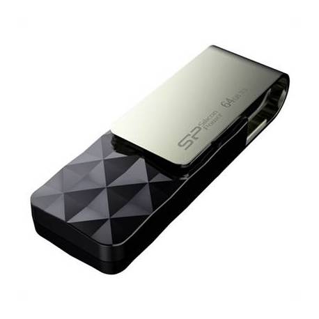 SP memoria USB Blaze B30 USB 3.1 Gen1 64GB Black