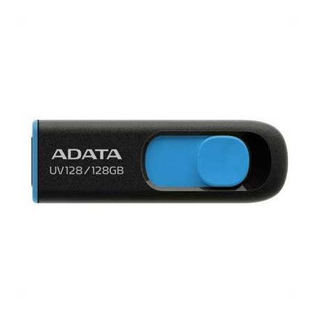ADATA Lapiz Usb UV128 128GB USB 3.2 Negro/Azul