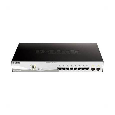 D-Link DGS-1210-10MP/E Switch 10Gb PoE+ 2xSFP 130W