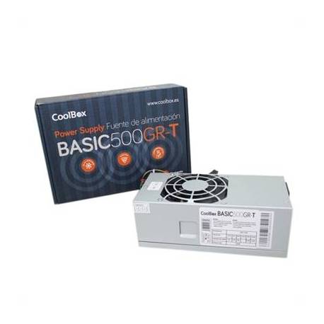 CoolBox Fuente Alim. TFX BASIC 500GR-T (CE,ROHS)