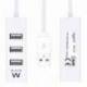 EWENT EW1122 MINI-HUB USB 4 PUERTOS BLANCO