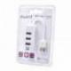 EWENT EW1122 MINI-HUB USB 4 PUERTOS BLANCO