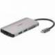 D-Link DUB-M810 Hub USB-C 8 en 1 HDMI/Eth/CardRead