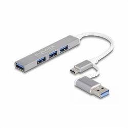 Delock Hub USB 4p C 7/ A a 3 x USB 2.0 A