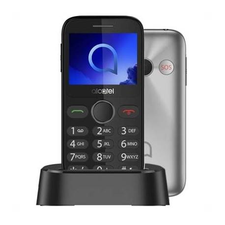 Alcatel 2020X Telefono Movil 2.4' QVGA Silver