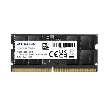 ADATA RAM AD5S480016G-S SO DIMM 16GB 4800Mhz DDR5