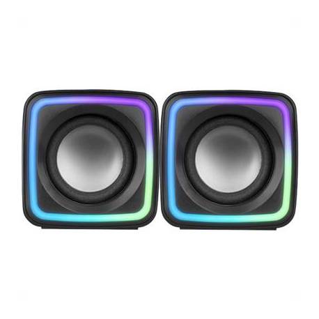 MARS GAMING Altavoces MSCUBE Premium 8W BLACK