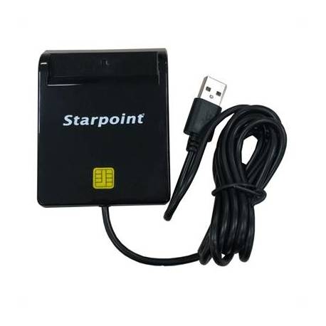 Lector Tarjeta Chip STP_SCRZW-1 USB Negro