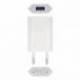Nanocable Mini Cargador USB Ipod /Iphone 5V-1A Bl