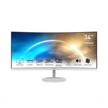 MSI MP341CQW Monitor34' UWQHD VGA HDMI MM curv