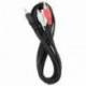 Gembird Cable Audio 3.5mm(M) a 2 RCA(M) 2.5 Mts