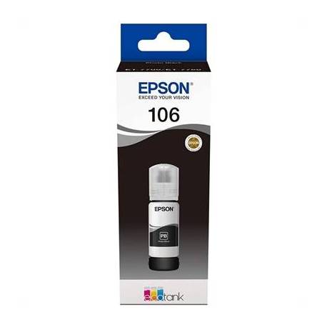 Epson Botella Tinta Ecotank 106 Negro