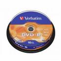 Verbatim DVD-R 4.7GB 16x Tarrina 10Uds