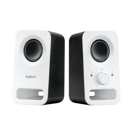 Logitech Altavoz 2.0 Z150 Blanco
