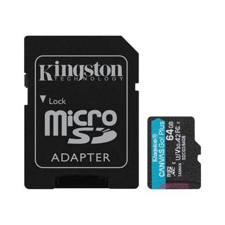 Kingston SDCG3/64GB micro SD XC clase 10 64GB c/a