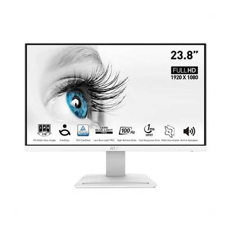 MSI MP243XW Monitor 23.8' IPS FHD DP HDMI MM bc