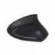Nilox Ratón Wireless Vertical, 1600 DPI, Negro