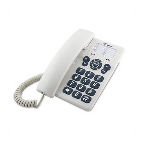 SPC 3602B Telefono ORIGINAL 3M ML LCD Blanco